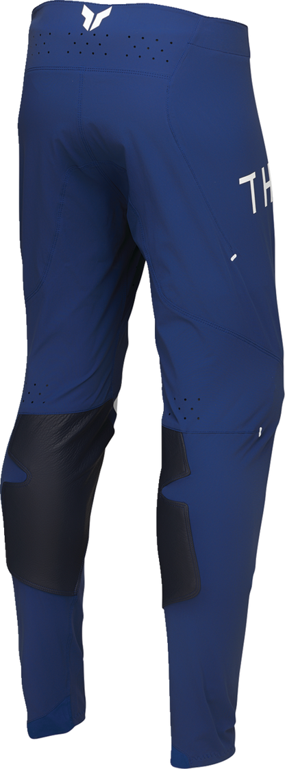 THOR Sportmode Strike Pants - Navy - US 33, Durable Nylon In-Motion Chassis with Moisture-Wicking Technology