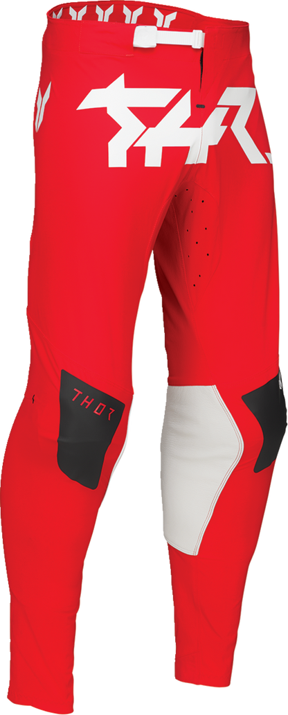 THOR Sportmode Riot Pants - Black and Red, Part Number 2901-11718