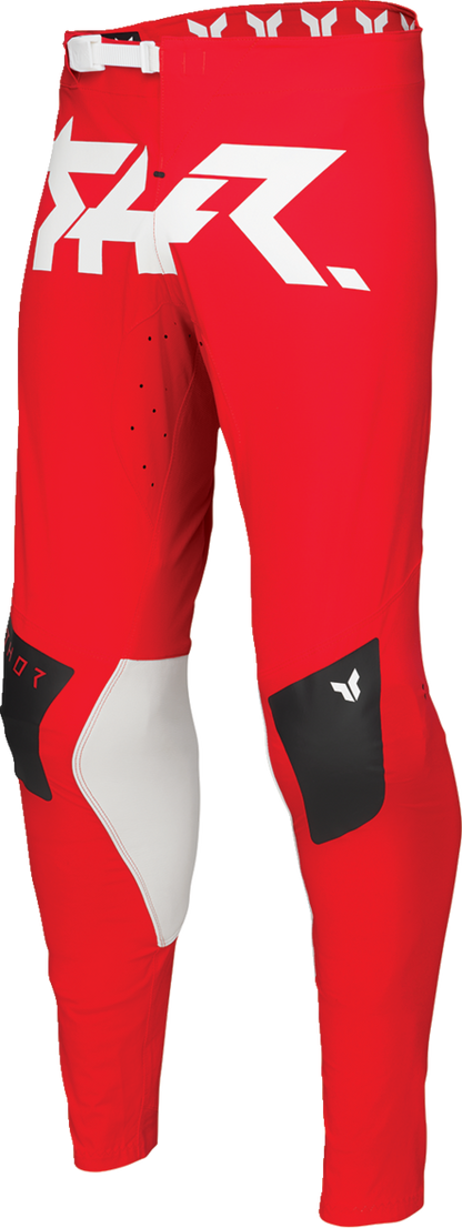 THOR Sportmode Riot Pants - Black and Red, Part Number 2901-11718