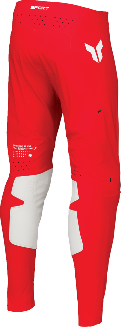 THOR Sportmode Riot Pants - Black and Red, Part Number 2901-11718
