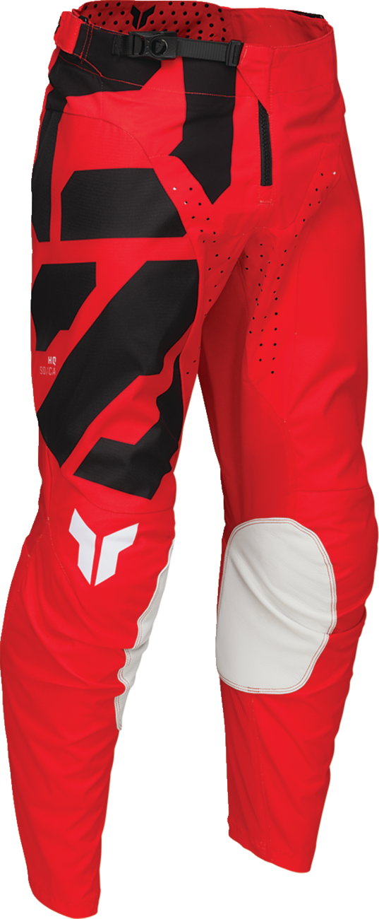 THOR Launchmode Forge Pants - Red, US 40, Part Number 2901-11865