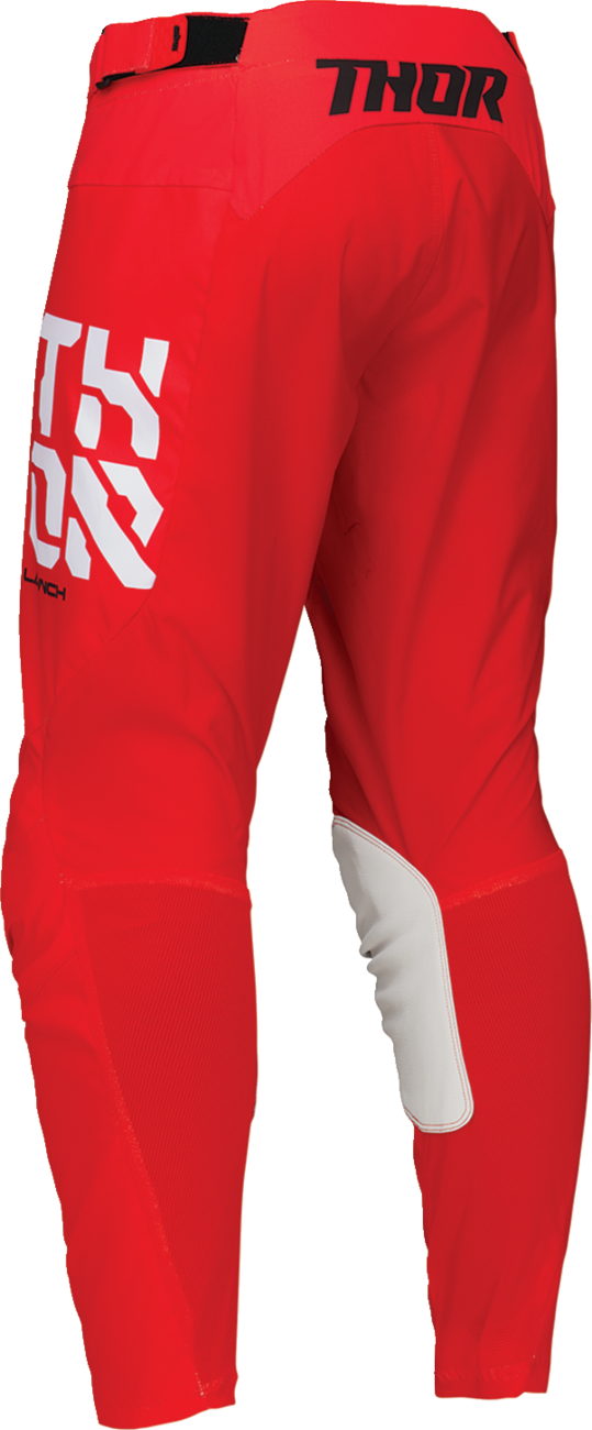 THOR Launchmode Forge Pants - Red US 34 by THOR, Part #2901-11862