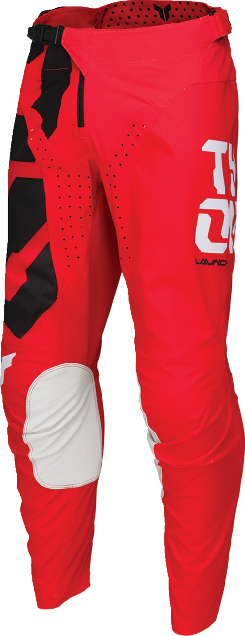 THOR Launchmode Forge Pants - Red US 34 by THOR, Part #2901-11862
