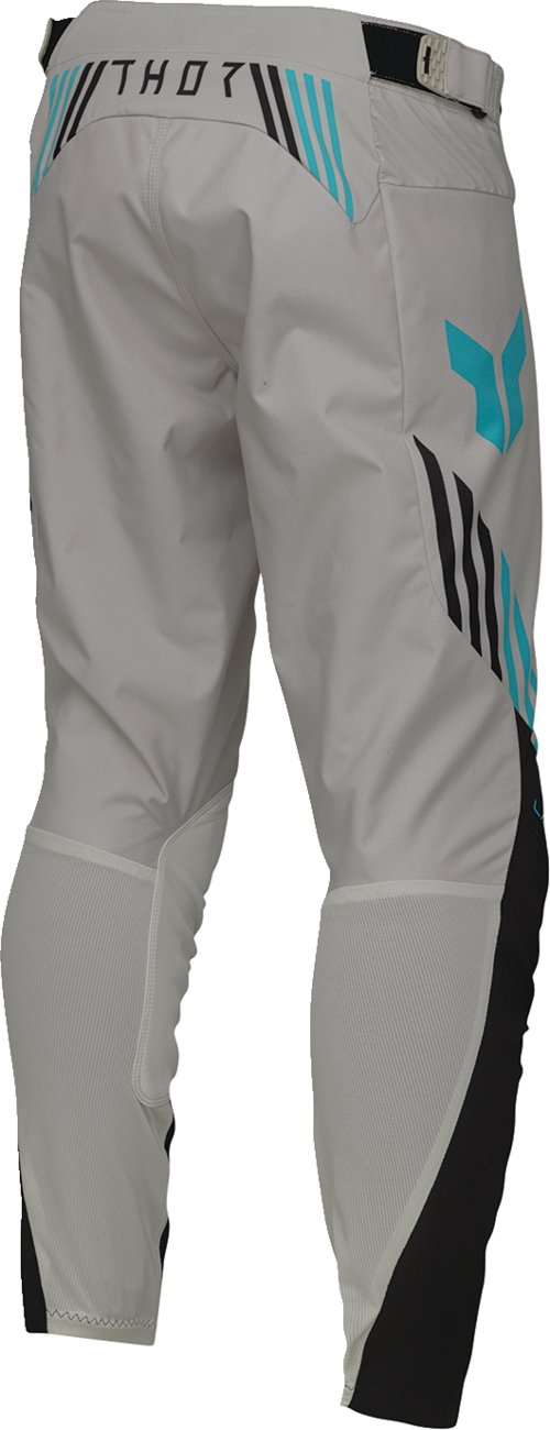 THOR Launchmode Zone Pants Sand US 42 - Durable Motocross Riding Pants with Ventilation and Comfort Features
