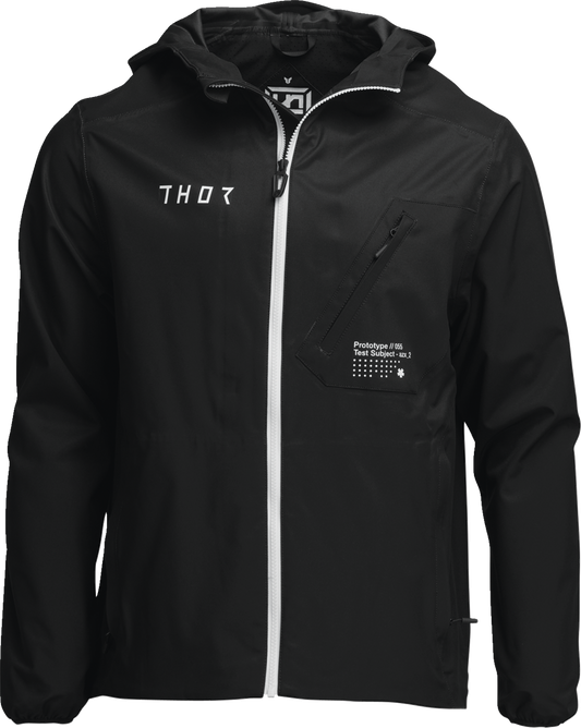 THOR Unit Lite Shell Jacket - Black, Size Large - Model 2920-0829