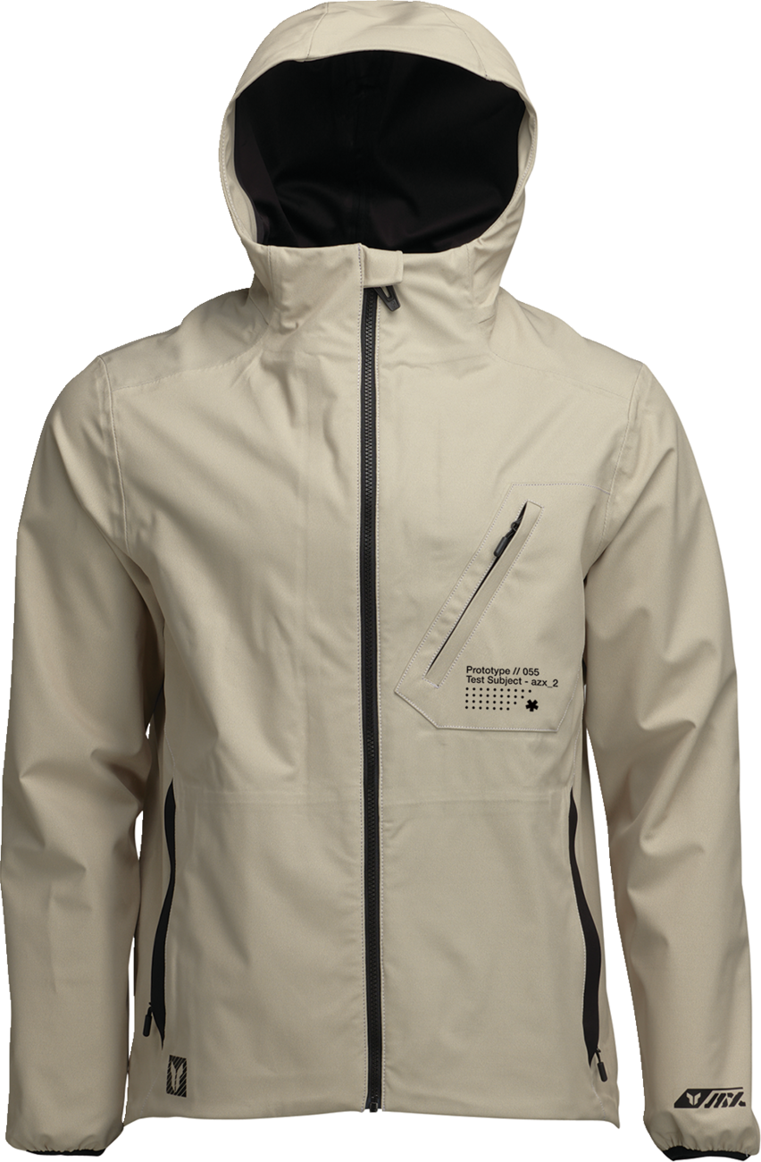 THOR Unit Lite Shell Jacket - Sand, 2XL - Water-Resistant and Durable Outerwear