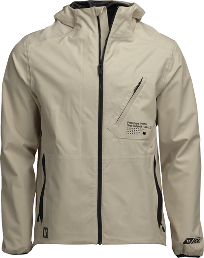 THOR Unit Lite Shell Jacket - Sand, 2XL - Water-Resistant and Durable Outerwear