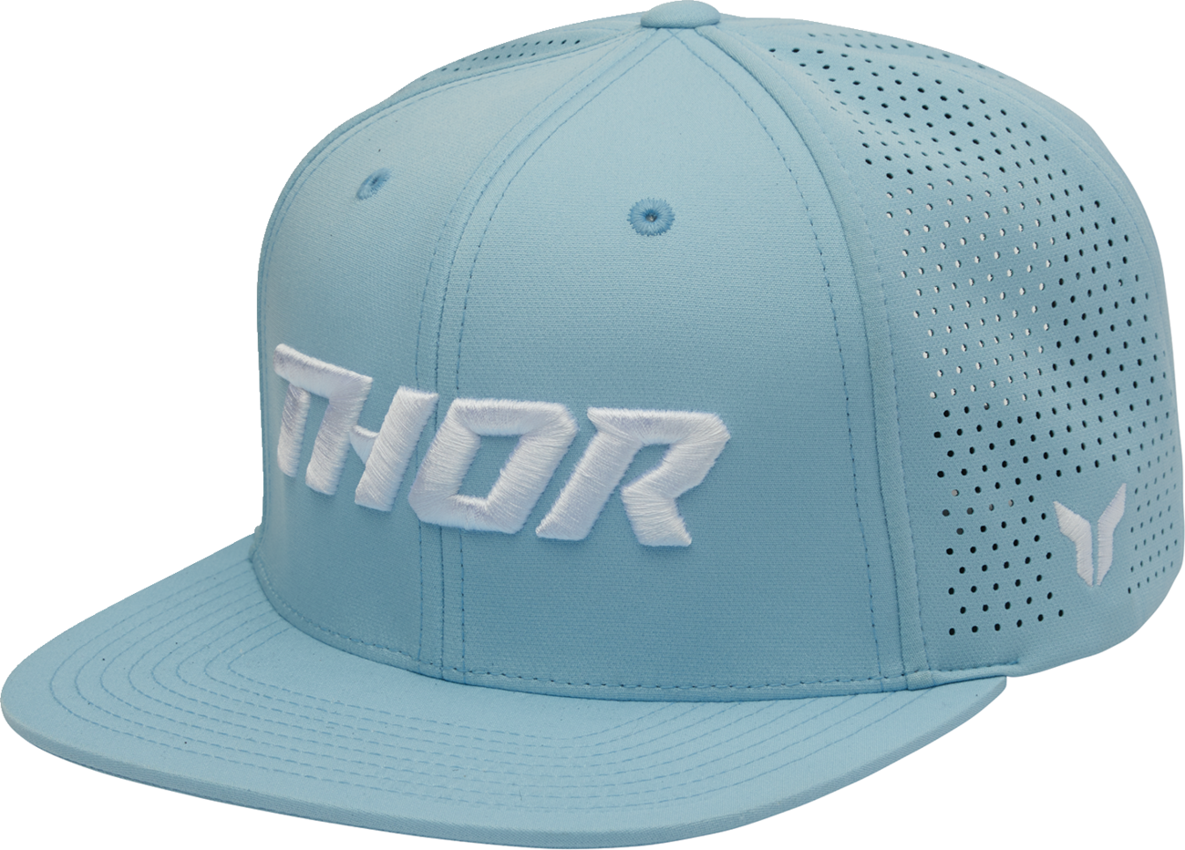 THOR Corp Light Blue Five Panel Hat with 3D Embroidered Thor Logo - Part 2501-4295