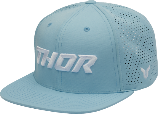 THOR Corp Light Blue Five Panel Hat with 3D Embroidered Thor Logo - Part 2501-4295