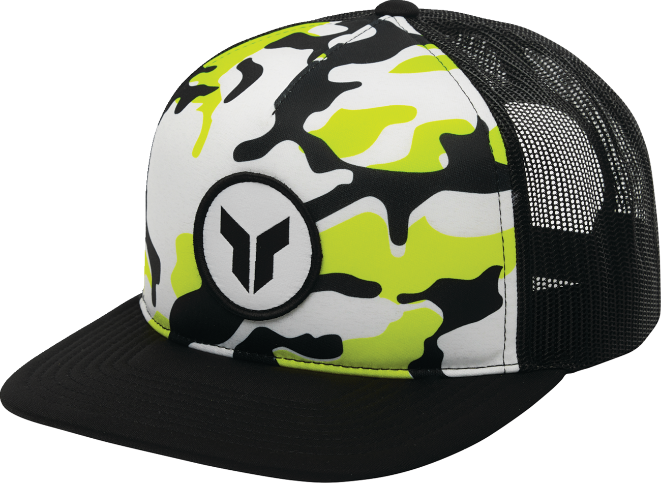 THOR Riot Hat - Acid 2501-4299 with Five Panel Design and Woven Patch