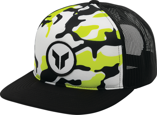 THOR Riot Hat - Acid 2501-4299 with Five Panel Design and Woven Patch