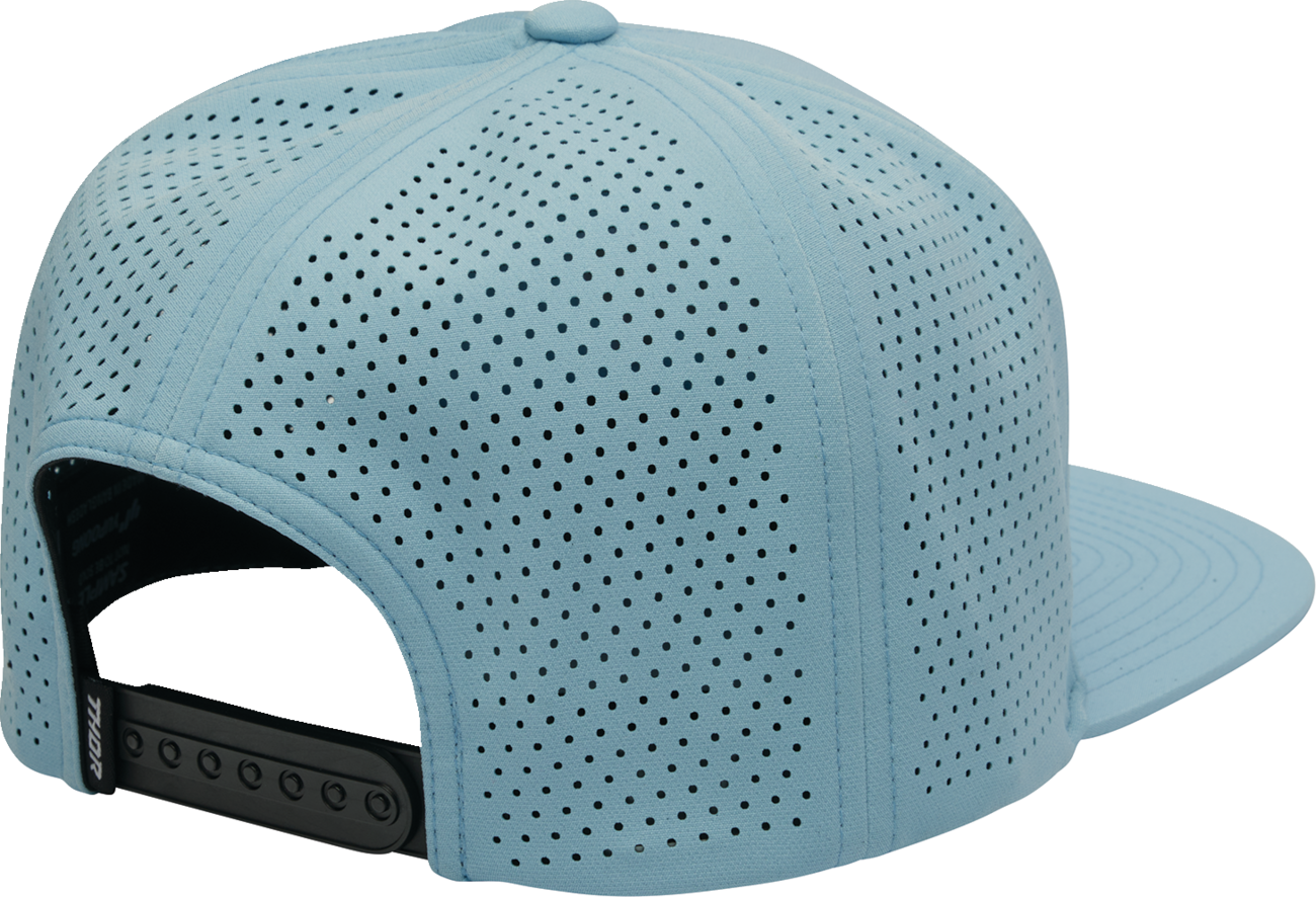 THOR Corp Light Blue Five Panel Hat with 3D Embroidered Thor Logo - Part 2501-4295