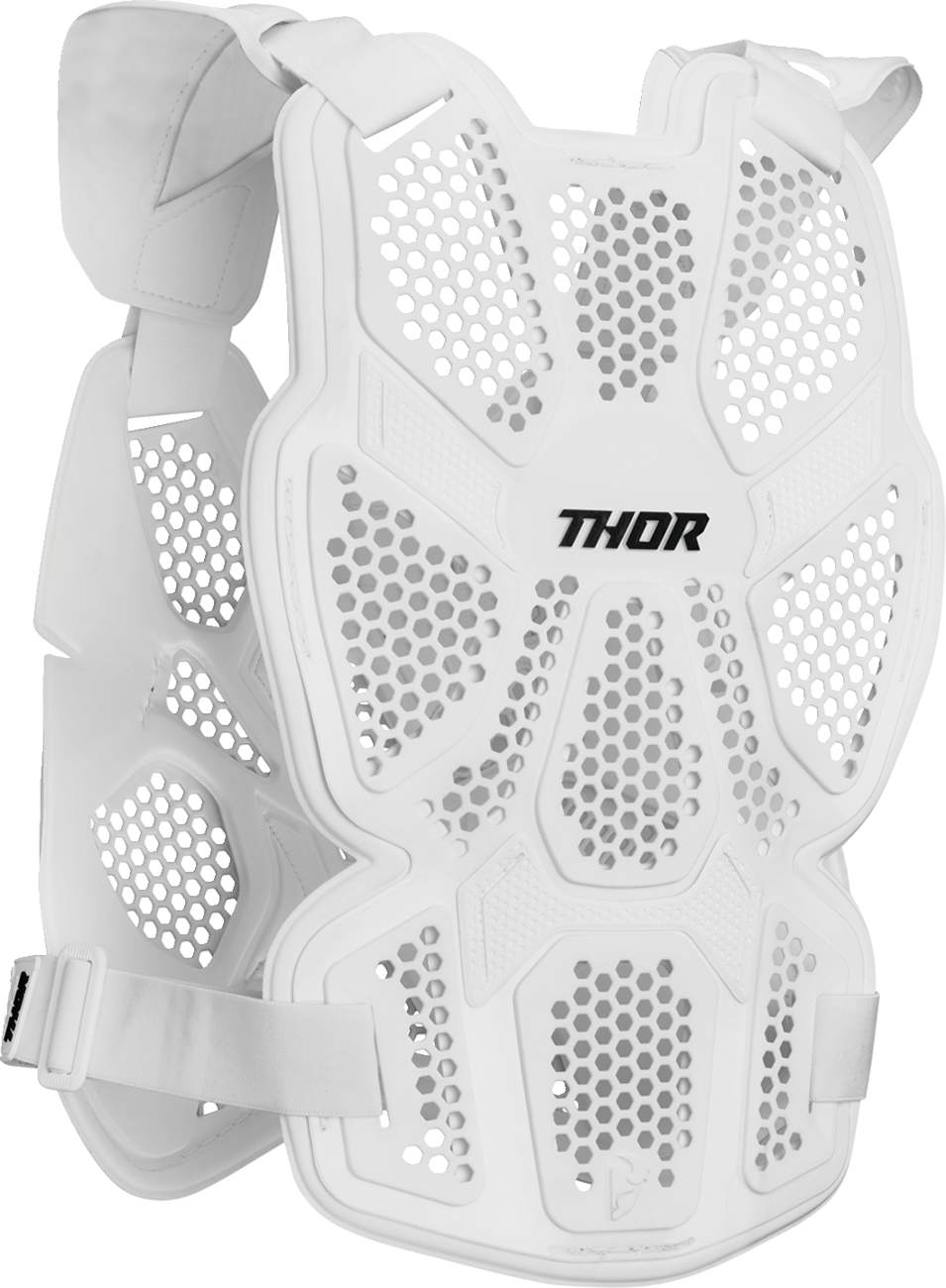 THOR Sentinel LTD Guard White XL/2XL - Lightweight Protective Front Panel with Adjustable Fit