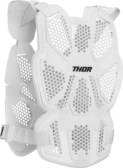 THOR Sentinel LTD Guard White XL/2XL - Lightweight Protective Front Panel with Adjustable Fit