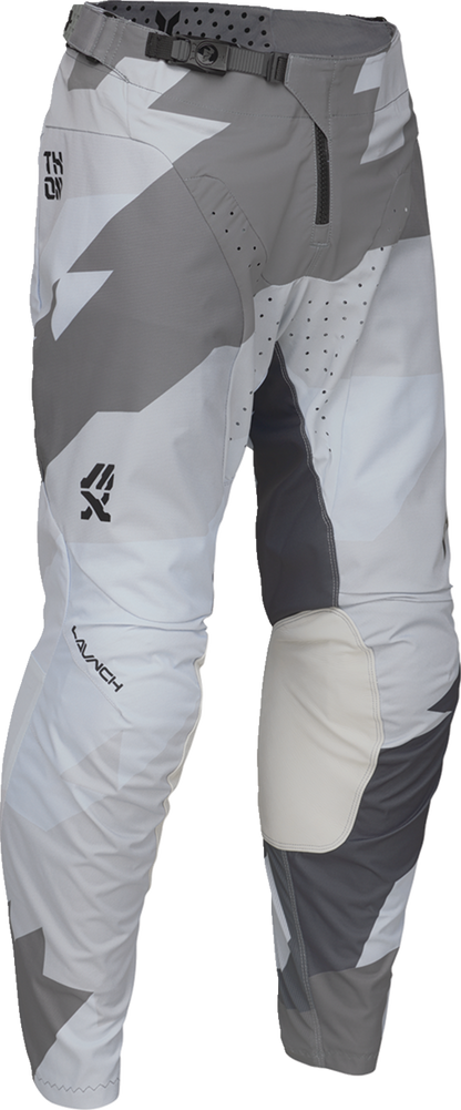THOR Launchmode Brave Pants - Black/Gray US 32 | Durable Motorcycle Riding Gear with Ventilation and Comfort