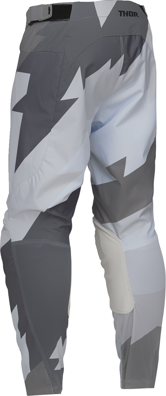 THOR Launchmode Brave Pants - Black/Gray US 32 | Durable Motorcycle Riding Gear with Ventilation and Comfort
