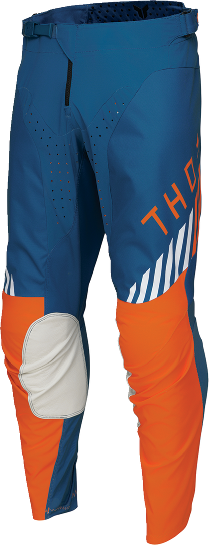 THOR Launchmode Zone Pants - Blue, US 30 - Durable Racing Pants with Ventilation and Comfort Features
