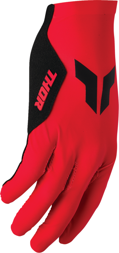 THOR Sportmode Iconic Gloves 2XL - Red, Part Number 3330-8017