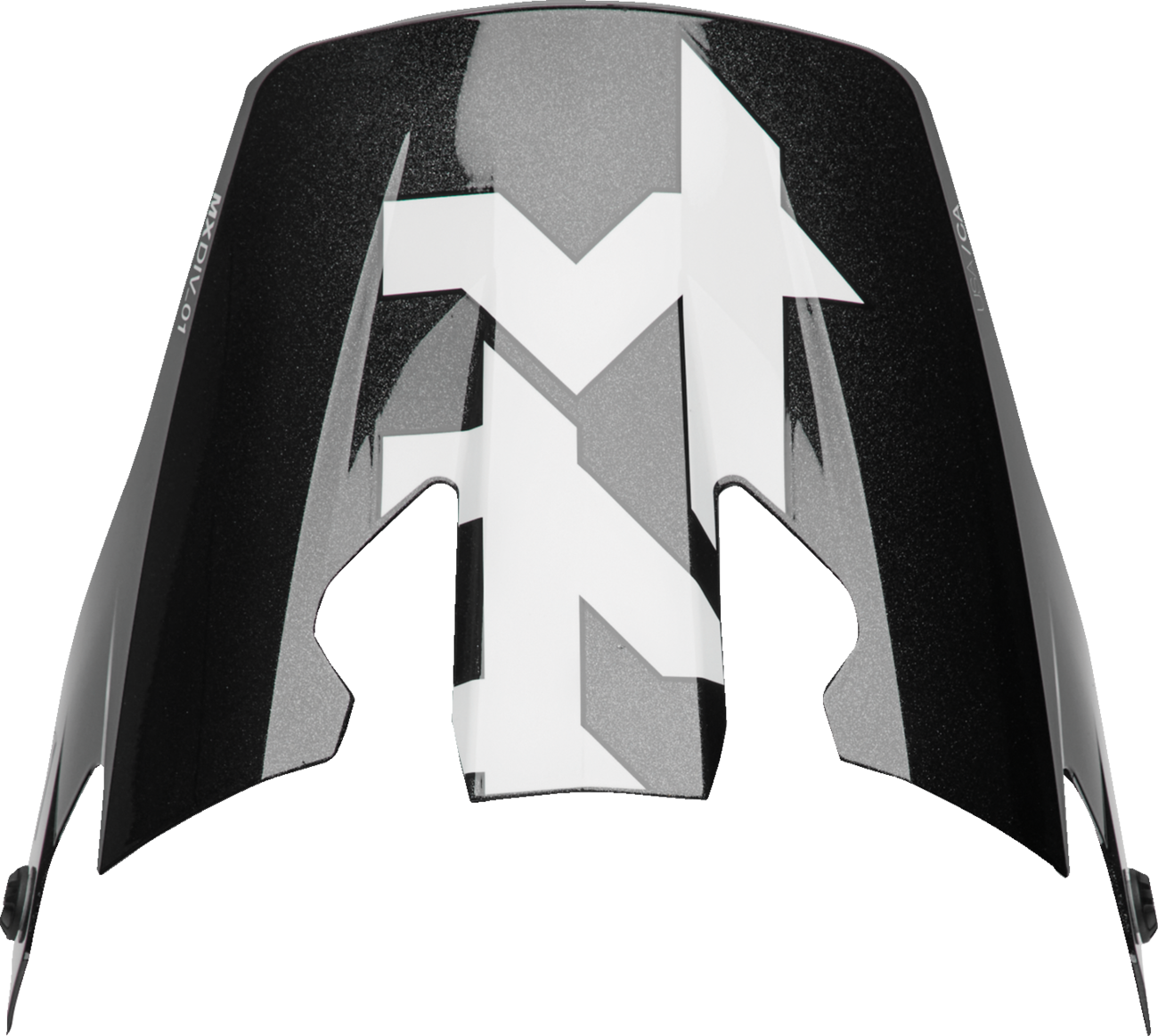 THOR Reflex Sport Visor - Riot Black/White (Part No. 0132-1830)