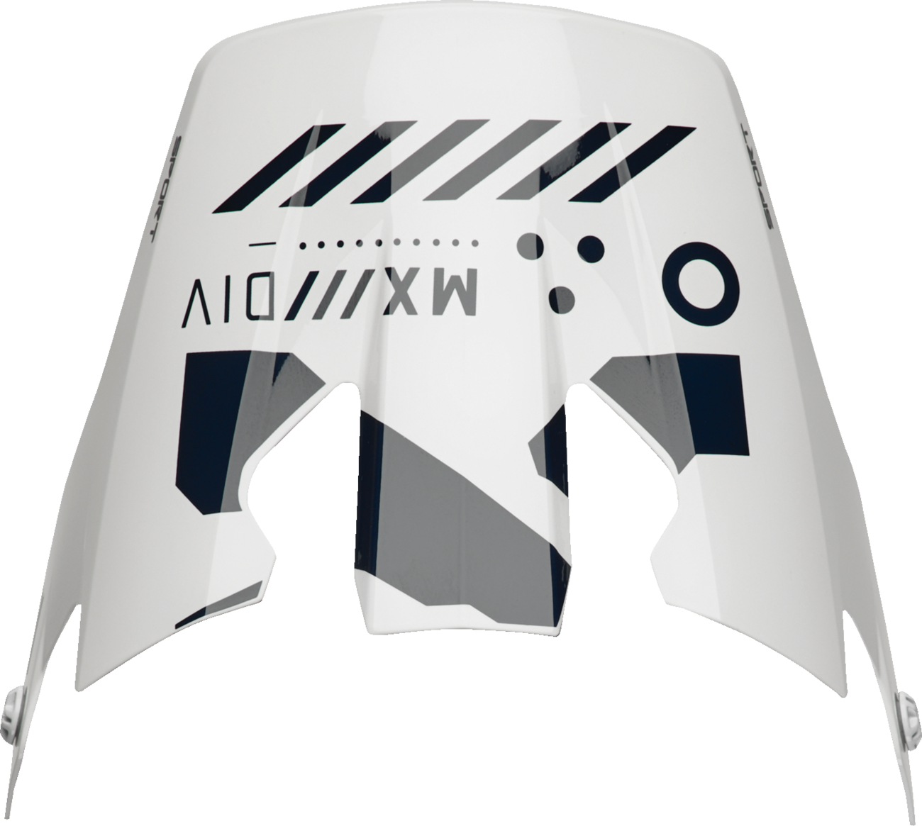 THOR Reflex Sport Visor - Strike Navy/Acid 0132-1834