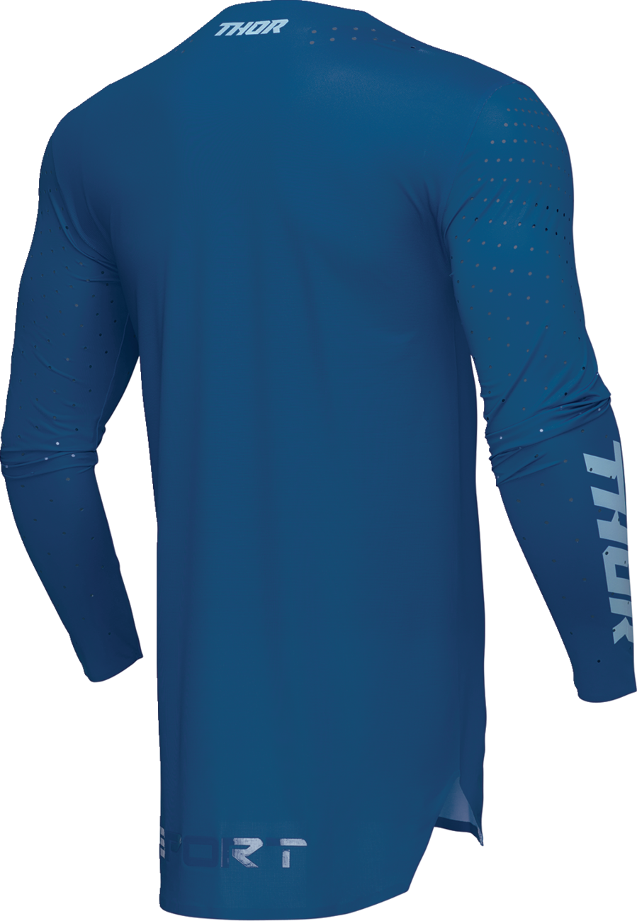 THOR Sportmode Brave Jersey - Blue - Medium (Part Number 2910-8095)