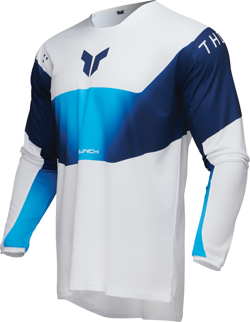 THOR Launchmode Storm Jersey - White - Large (Part Number 2910-8233)