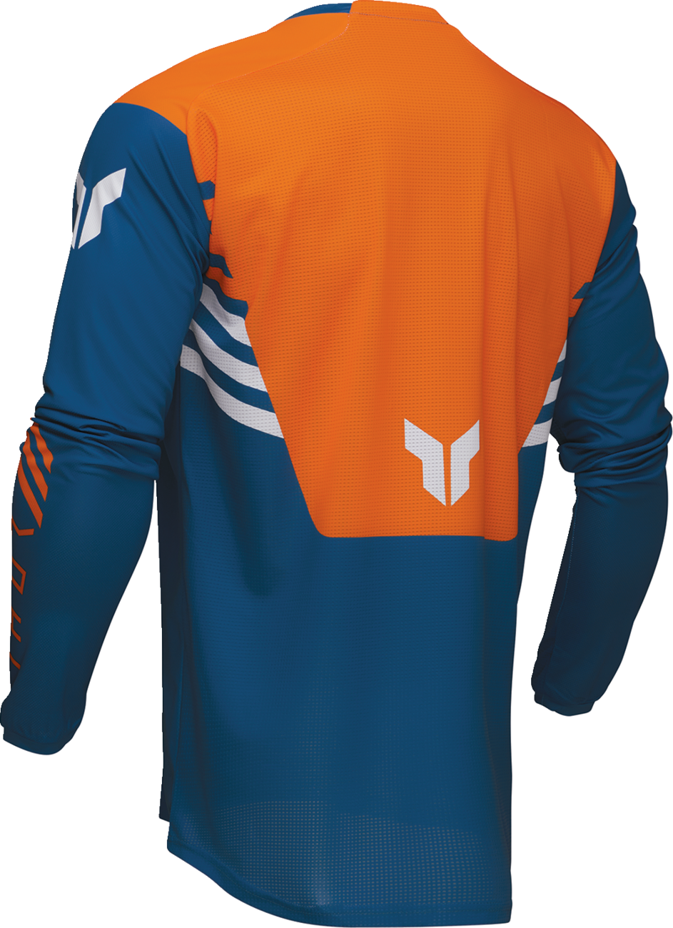 THOR Launchmode Zone Jersey - Blue, Part Number 2910-8237 - Men's Performance Cycling Top