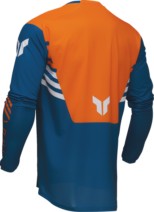 THOR Launchmode Zone Jersey - Blue, Part Number 2910-8237 - Men's Performance Cycling Top