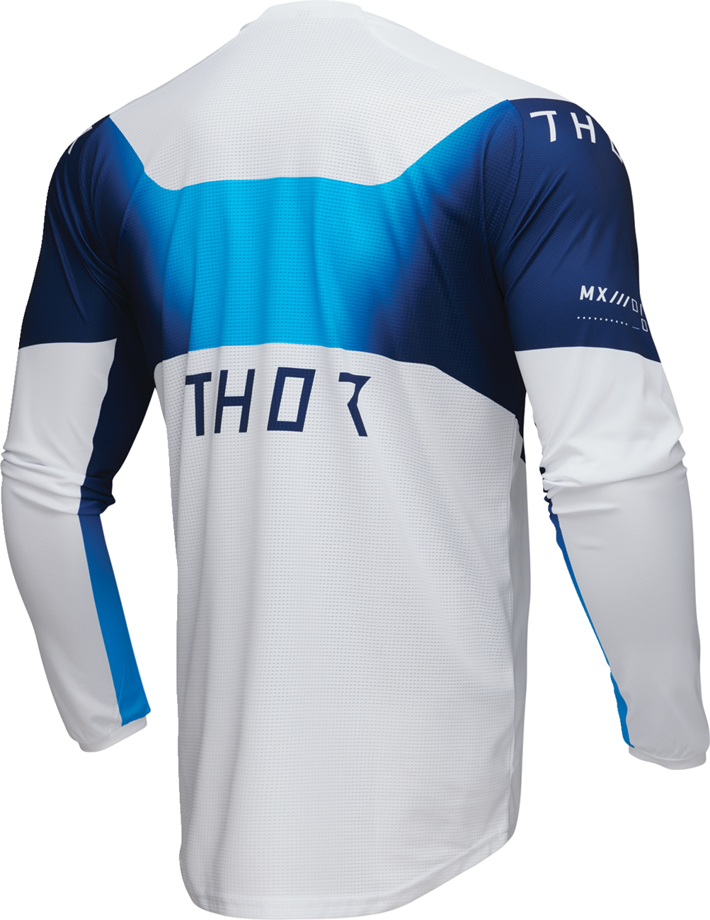 THOR Launchmode Storm Jersey - White - Large (Part Number 2910-8233)