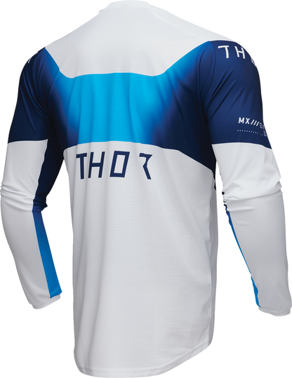 THOR Launchmode Storm Jersey - White - Large (Part Number 2910-8233)