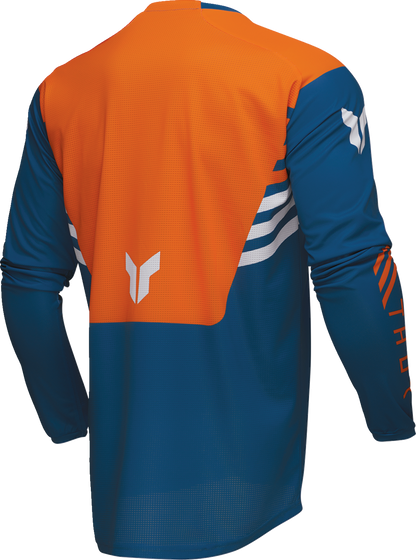 THOR Launchmode Zone Jersey - Blue, Part Number 2910-8237 - Men's Performance Cycling Top