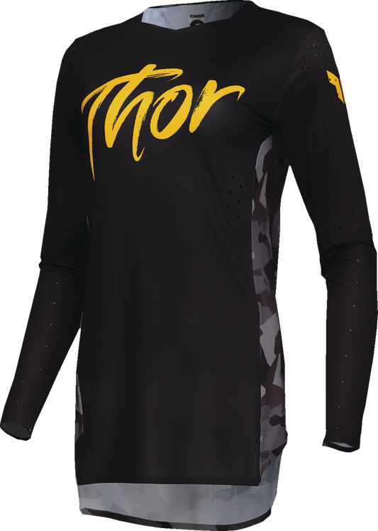 THOR Women's Sportmode Shadow Jersey - Black, Part 2911-0326