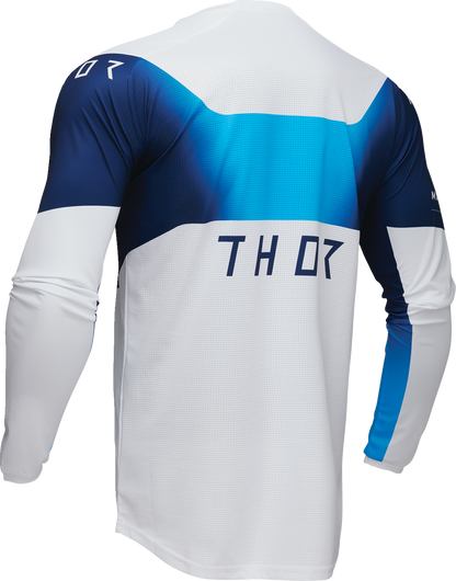THOR Launchmode Storm Jersey - White - Large (Part Number 2910-8233)
