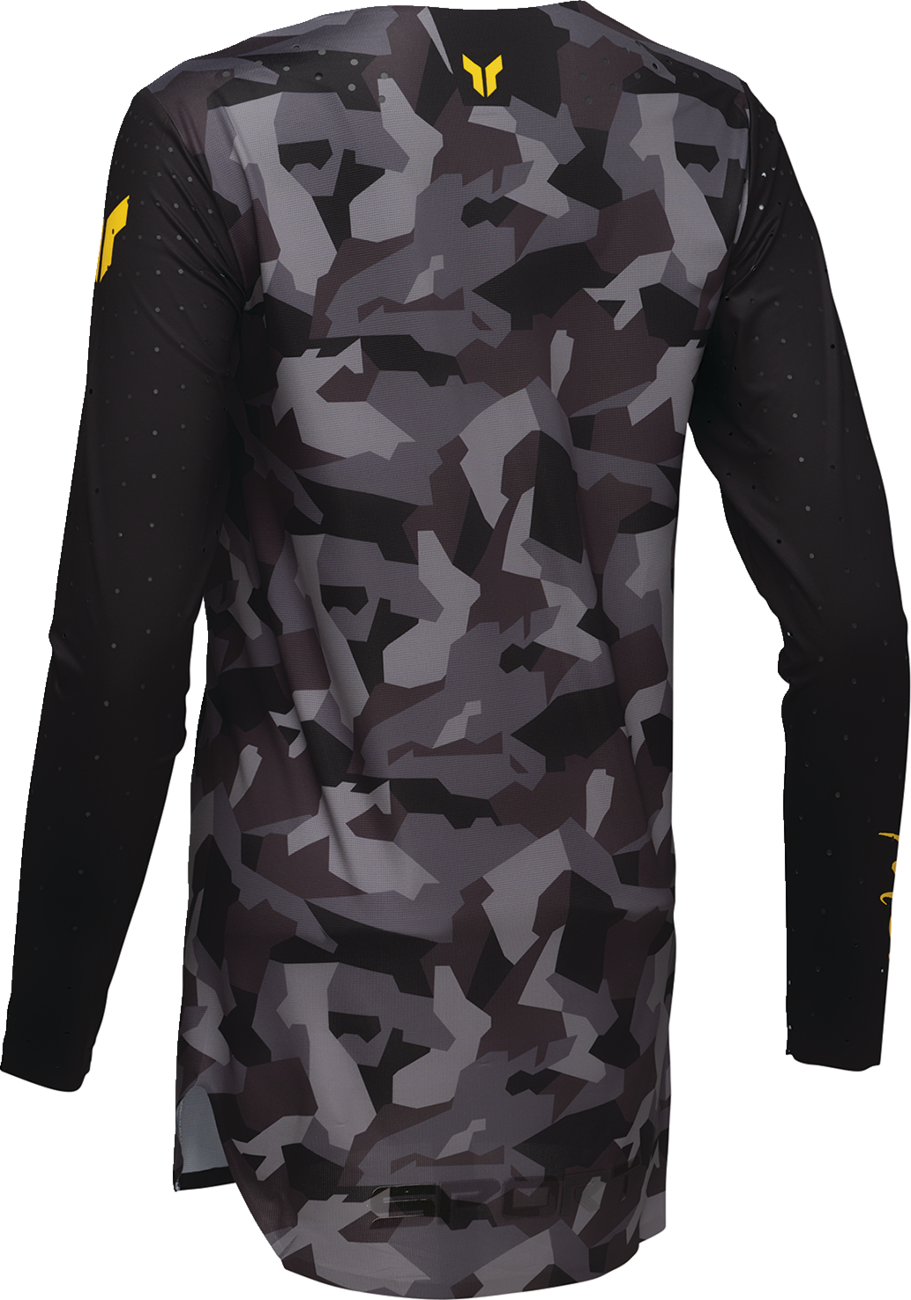 THOR Women’s Sportmode Shadow Jersey – Black, Medium (Part #2911-0327)