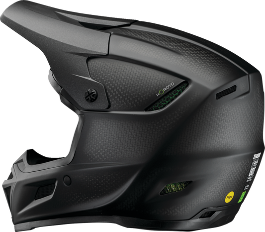 THOR Reflex Sport Carbon Helmet - Stealth Black MIPS® - Medium (Part #0110-8765)