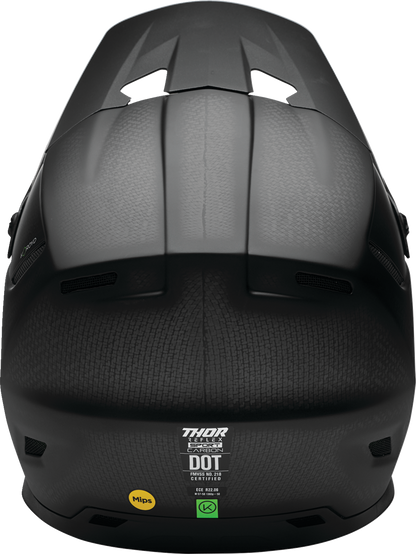 THOR Reflex Sport Carbon Helmet - Stealth Black with MIPS® - Size XS - Part Number 0110-8763