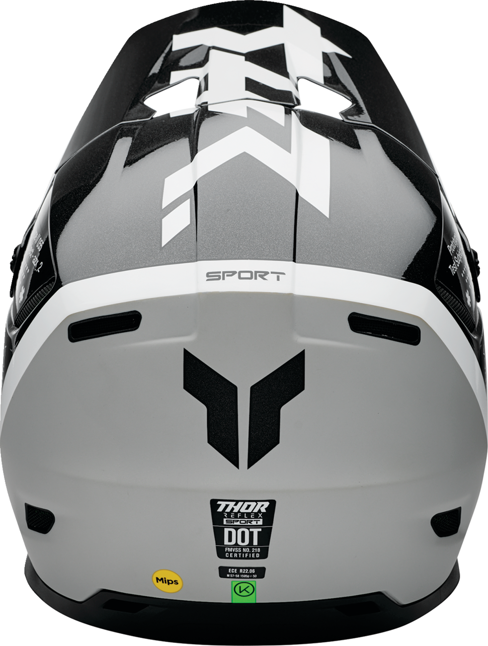 THOR Reflex Sport Helmet Riot MIPS® Black/White XL - Part 0110-8779