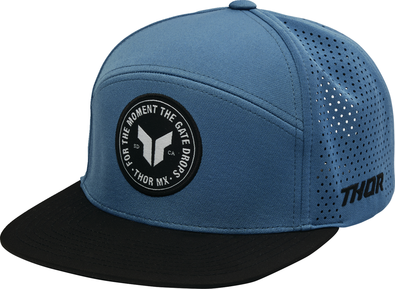THOR Badge Hat - Slate Blue (Part Number 2501-4285)