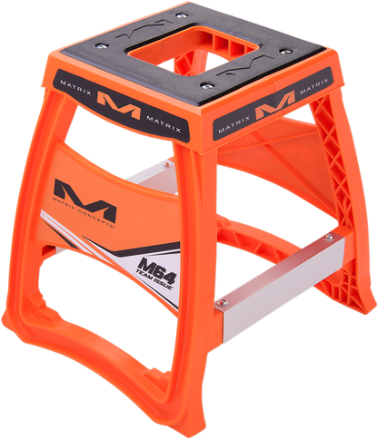 MATRIX CONCEPTS, LLC Stand Elite Orange/Black M64 106 – Lightweight Bike Stand with Anti-Flex Support Tubes