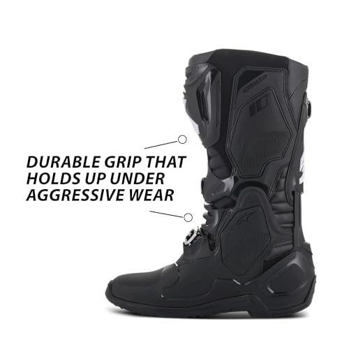 Alpinestars 2010020-12-10 Tech 10 Boots Black/White Sz 10