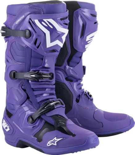 Alpinestars Tech 10 Motocross Boots (Ultraviolet/Black, 7)