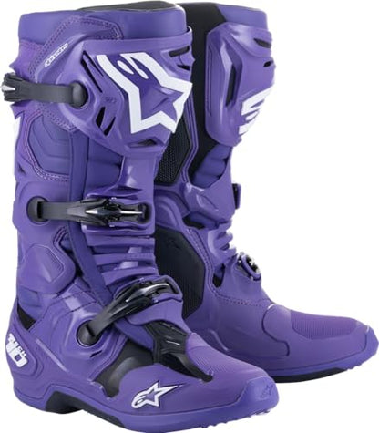 Alpinestars Tech 10 Motocross Boots (Ultraviolet/Black, 7)