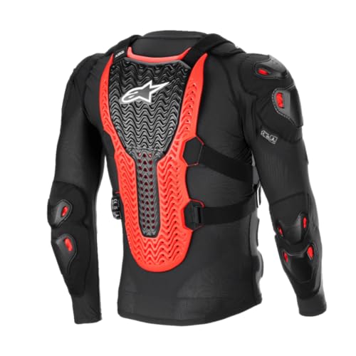 Alpinestars - Bionic Xtr Plasma Protection Jacket Black/Red/White Sm (6507625-132- S)