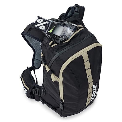 USWE Core Backpack, a High End Daypack for Enduro, Dirtbike, Moto, Black (25L Mud Green)