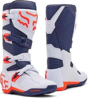 Fox Racing Comp Boot White/Navy