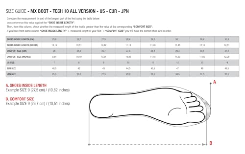 Alpinestars - Tech 7 Boots Bright Red 10 (2012025-3010-10)