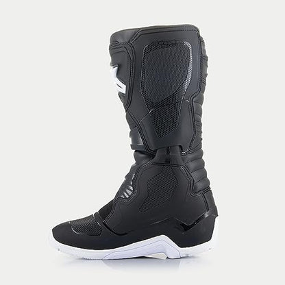 Alpinestars 2013324-12-6: Tech 3 Enduro Wtrprf Boots Black/White Sz 6