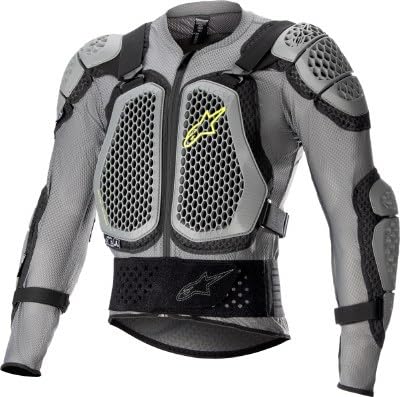 Alpinestars 6506823-915-L: Bionic Action V2 Protection Jacket Greyblack Lg