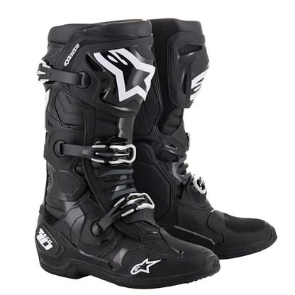 Alpinestars 2010020-12-10 Tech 10 Boots Black/White Sz 10