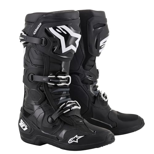 Alpinestars 2010020-12-10 Tech 10 Boots Black/White Sz 10